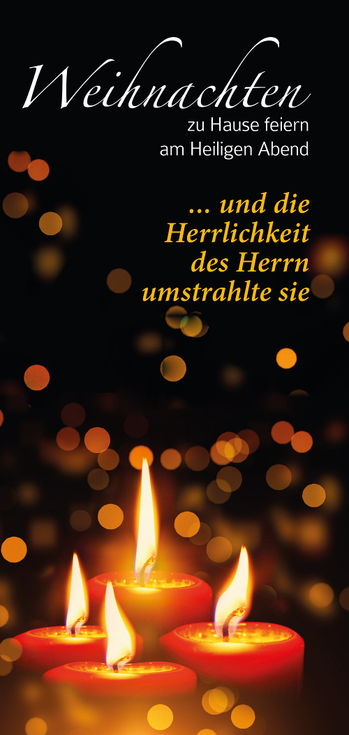 Cover Weihnachten zu Hause feiern am Heiligen Abend