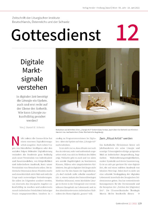 Gottesdienst 12/2021