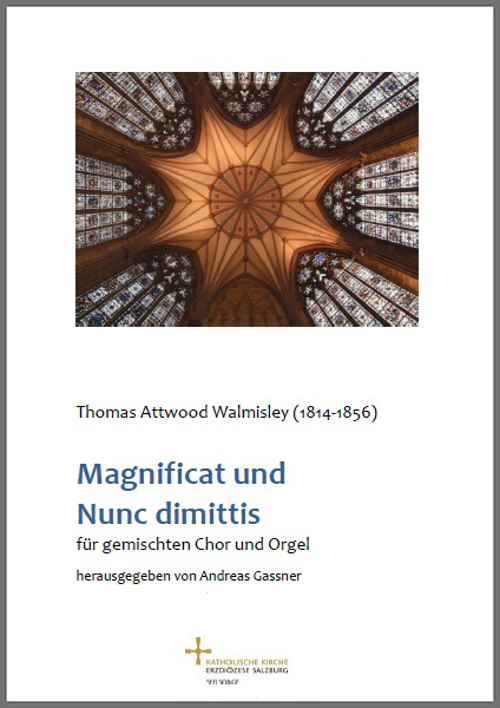 Cover Magnificat und Nunc dimittis für gemischten Chor und Orgel