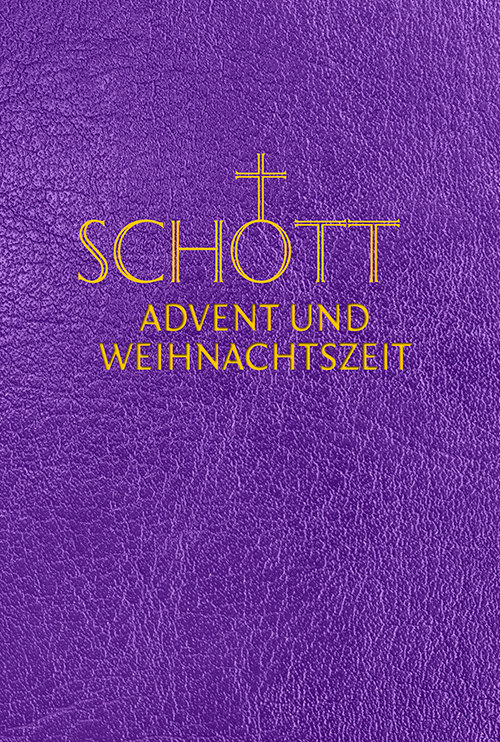 Cover SCHOTT-Messbuch für die Advents- und Weihnachtszeit