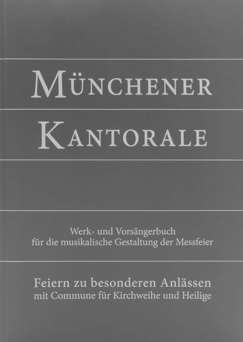 Cover Münchener Kantorale - Band F