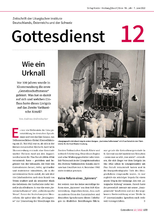 Gottesdienst 12/2022