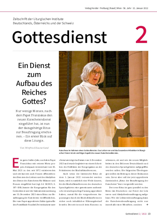 Gottesdienst 2/2022