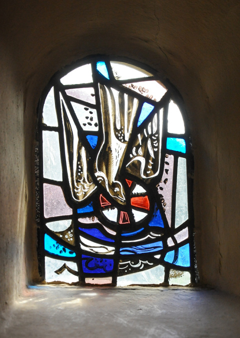 Kirchenfenster Friedenstaube