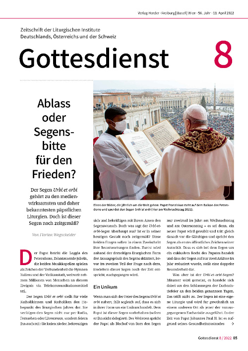 Gottesdienst 8/2022