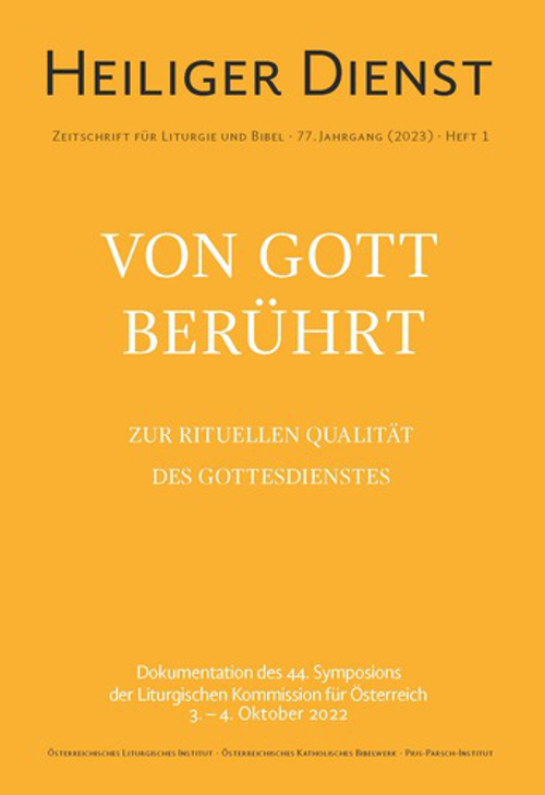 Cover Heiliger Dienst 1/2023