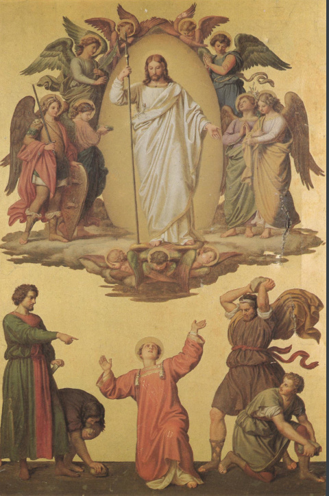 Johann von Schraudolph, Steinigung des Stephanus (1850), Speyer, Dom