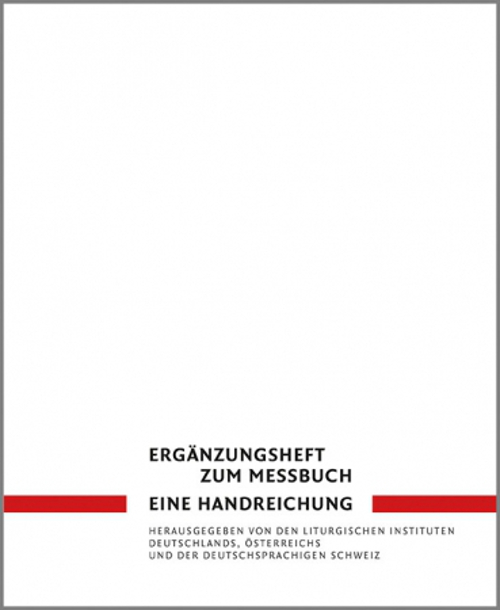 Cover Ergänzungsheft zum Messbuch, Heiligengedenktage (Aufl. 2023)
