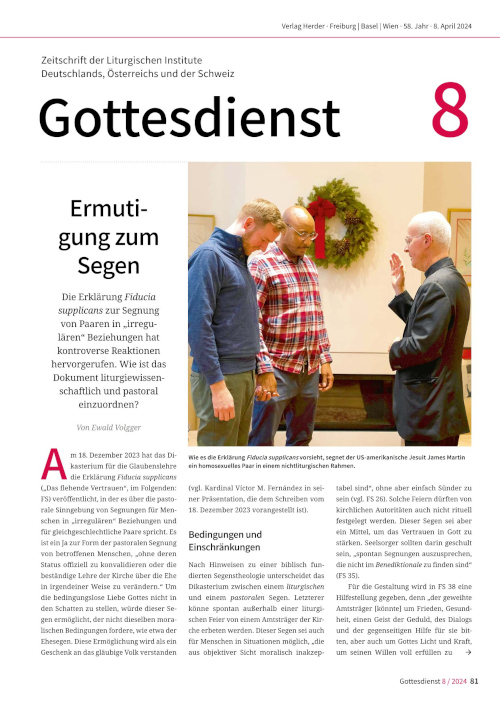 Gottesdienst 8/2024