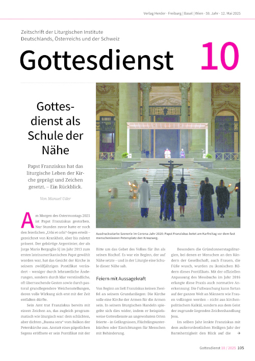 Gottesdienst 10/2025