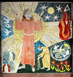 Sonnengesang-Mosaik Liebfrauenkirche, Frankfurt am Main