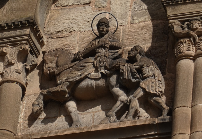 Hl. Martin, Trier, Pfarrkirche St. Martin, Westfassade