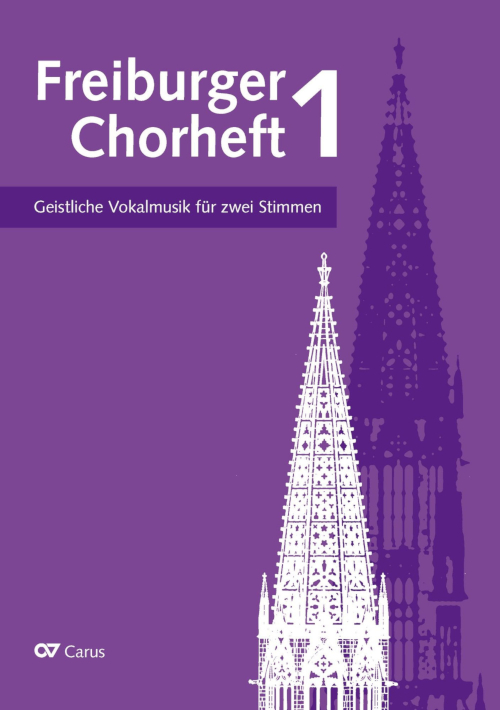 Cover Freiburger Chorheft 1. Geistliche Vokalmusik