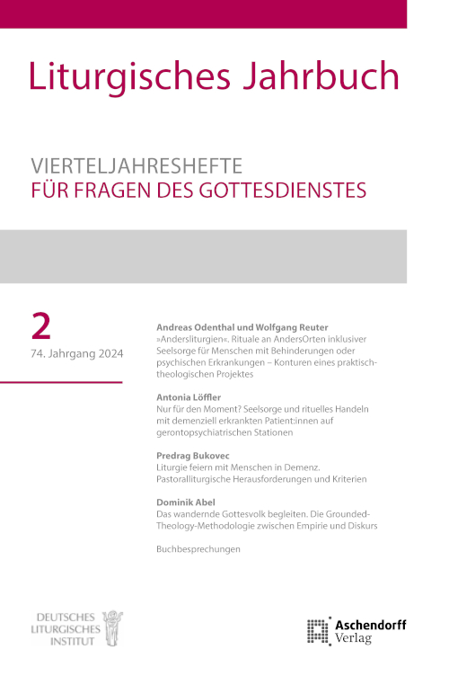 Cover Liturgisches Jahrbuch 2/2024