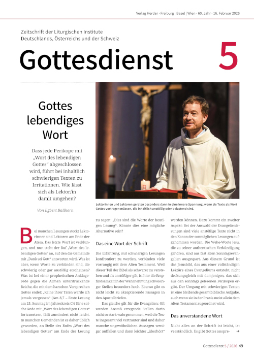 5 / 2026: 16. Februar 2026