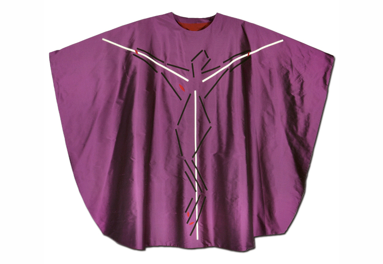 Zeitgenössische liturgische Gewänder im Kloster Kamp