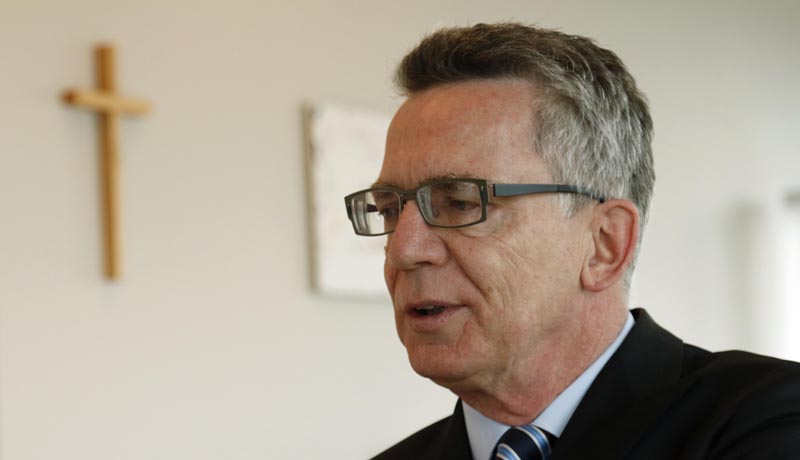 Thomas de Maizière im Gespräch