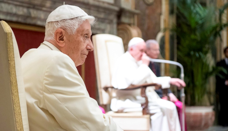 Benedikt XVI. im Frühjahr 2016