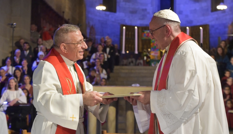 Papst Franziskus zu Besuch im schwedischen Lund