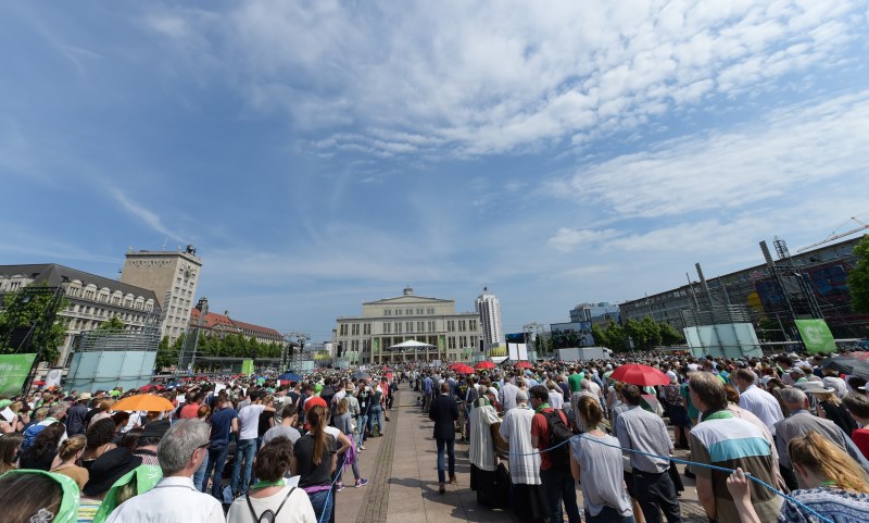 100. Katholikentag in Leipzig, einer Stadt der Säkularisierung