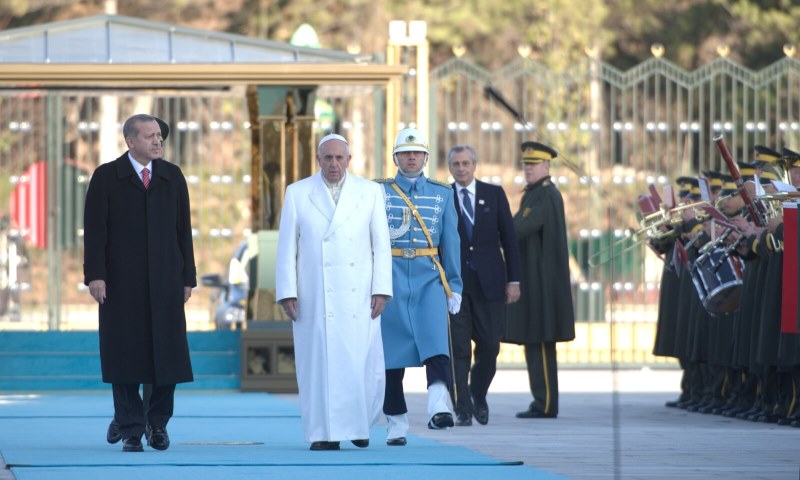 Papst und Erdogan: Es drohen religiöse Konflikte