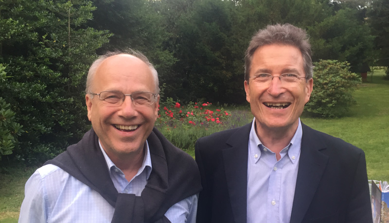 Klaus Mertes und Wolfgang Huber