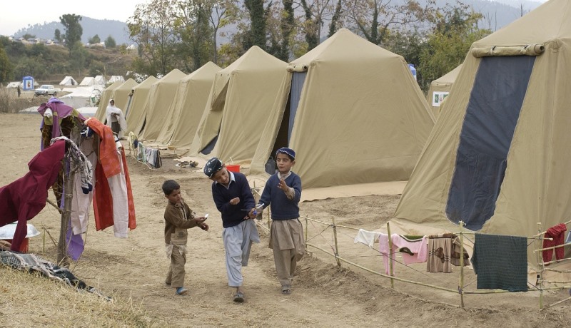 Flüchtlingslager in Pakistan