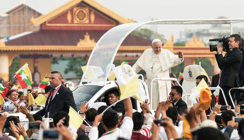 Papst Franziskus in Myanmar