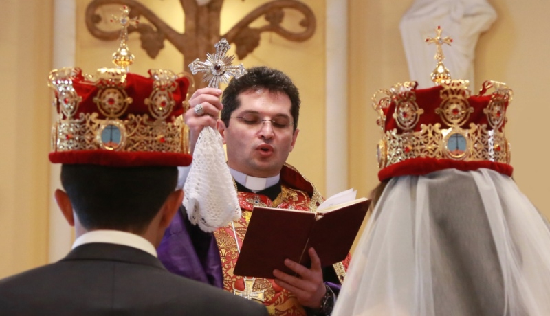 Orthodoxe Hochzeit