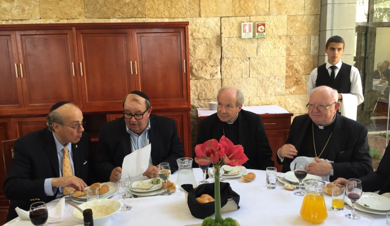 Begegnung von Rabbinern und Bischöfen