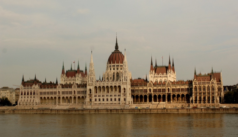 Parlamentsgebäude in Budapest