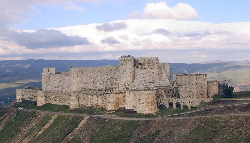 Kreuzfahrerburg in Syrien