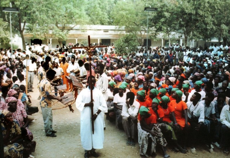 Christen im Tschad feiern Gottesdienst