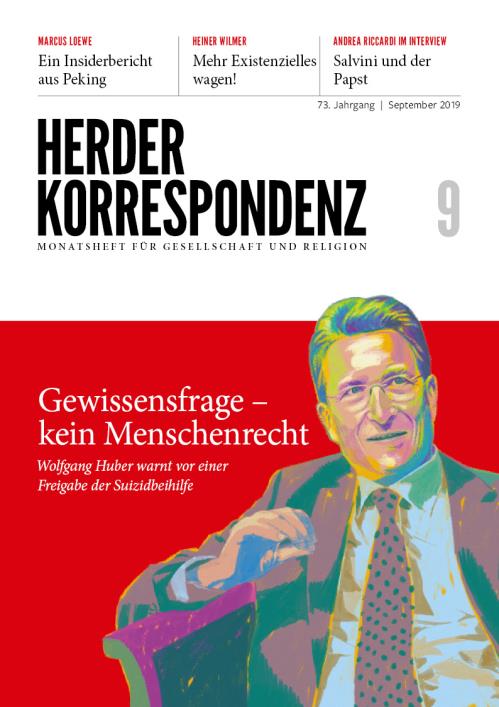 Herder Korrespondenz 73. Jahrgang (2019) Nr. 9/2019