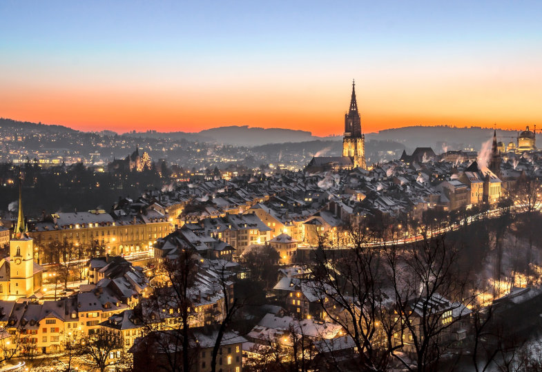 Blick auf Bern