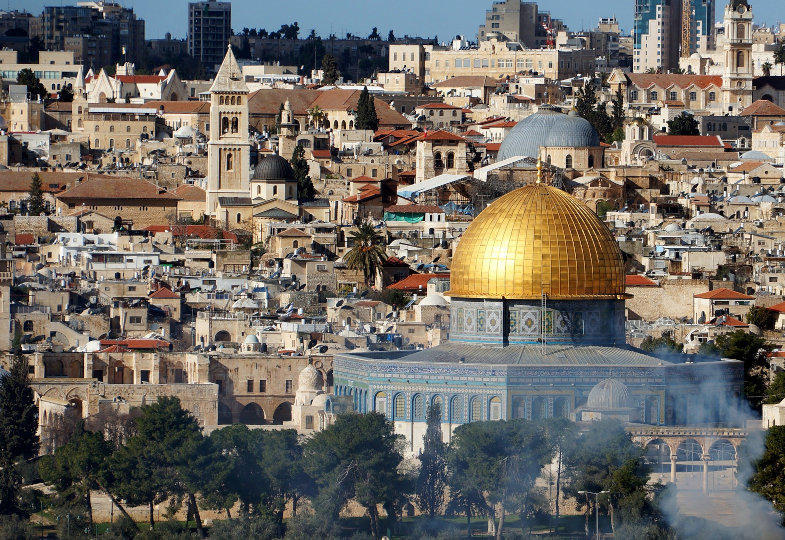 Blick auf Jerusalem