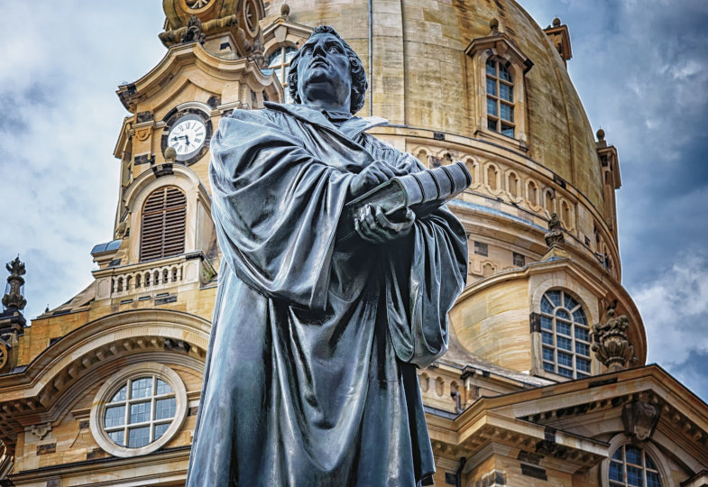 Statue von Martin Luther