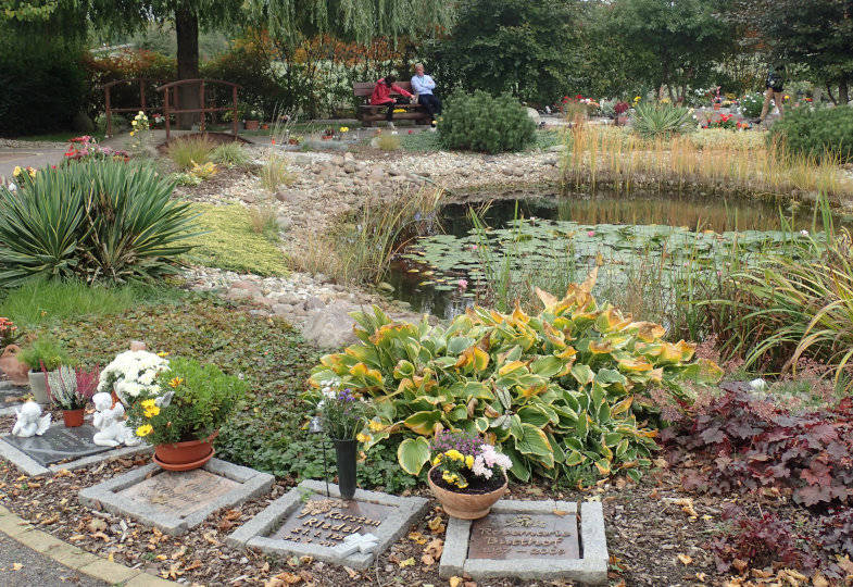 Aschengemeinschaftsgrab Friedgarten Mitteldeutschland