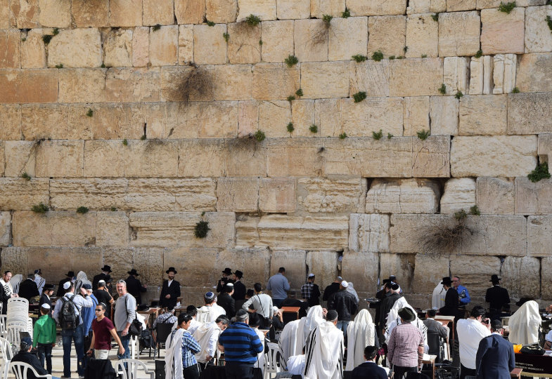 Klagemauer in Jerusalem