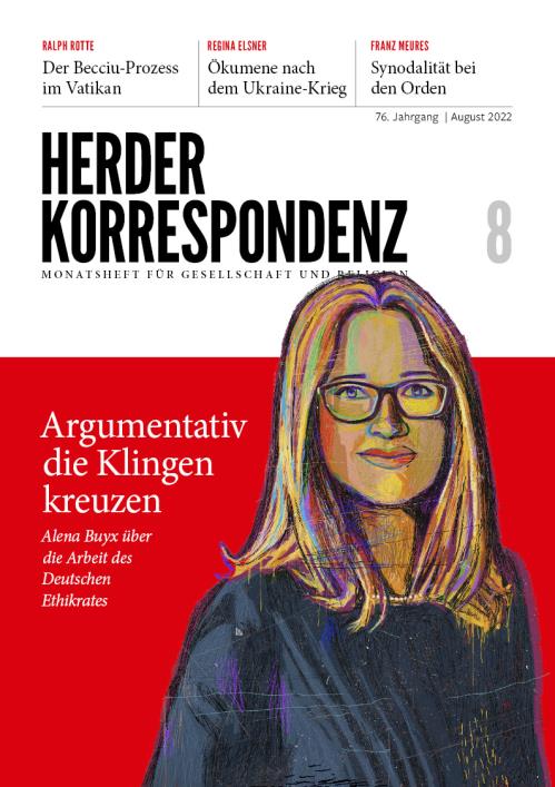 Herder Korrespondenz 76. Jahrgang (2022) Nr. 8/2022