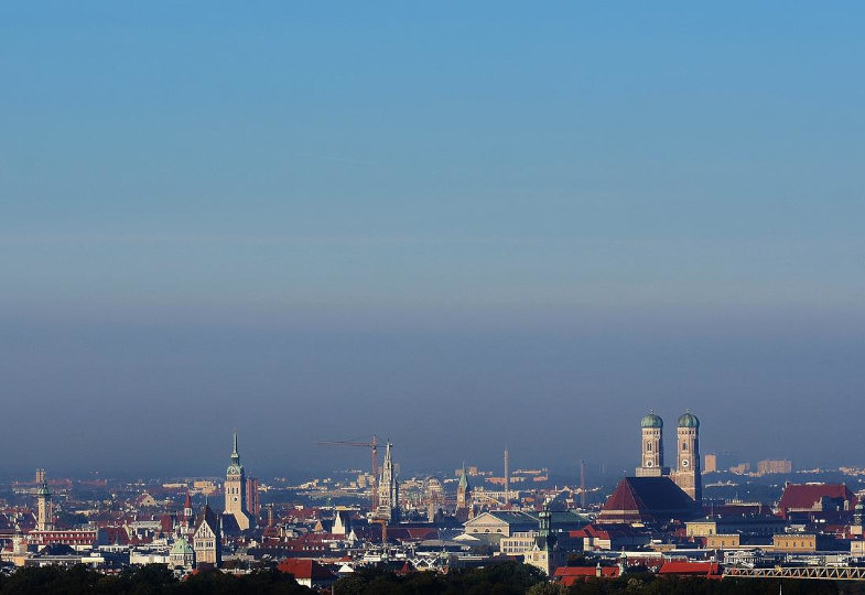 Panorama von München