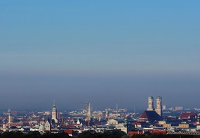 Panorama von München