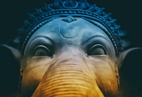 Statue von Ganesha
