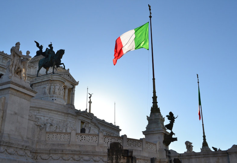 Italienische Flagge