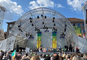 Gottesdienst beim Evangelischen Kirchentag