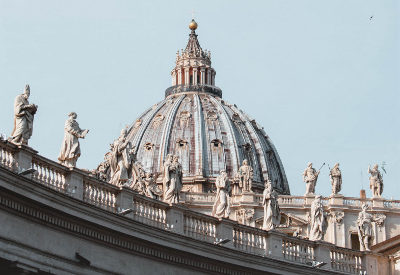 Blick auf den Petersdom