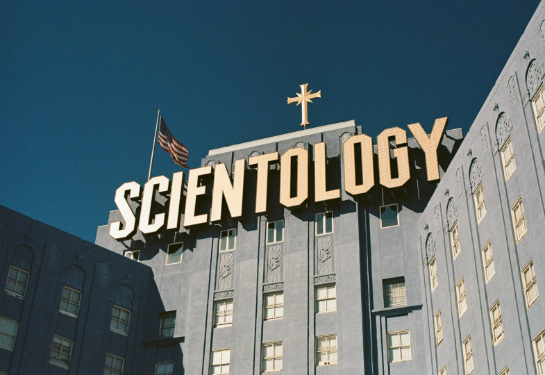 Schriftzug Scientology