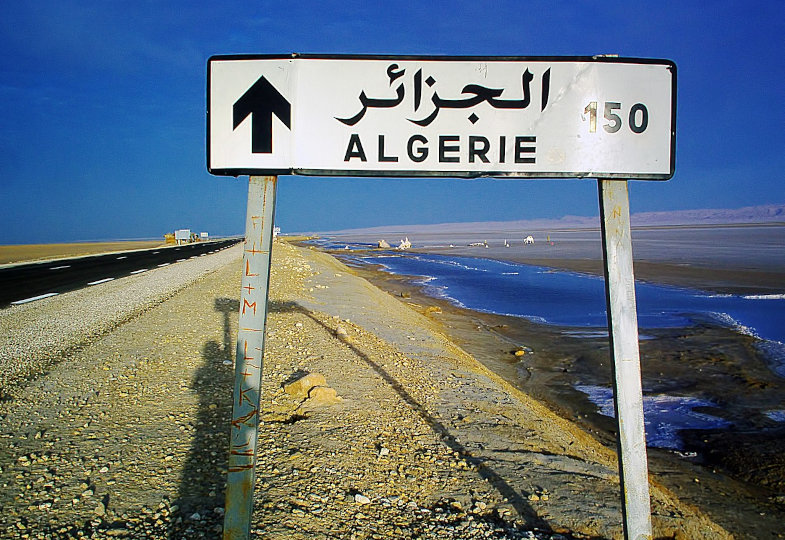 Schild Algerien