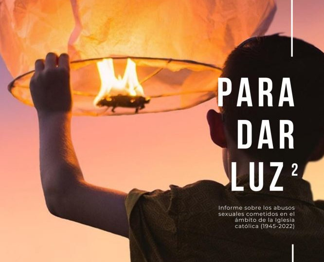 Teil des Titelbilds des Berichts "Para dar Luz"