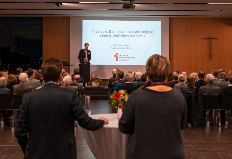 Johannes Sabel in der Akademie Franz Hitze Haus